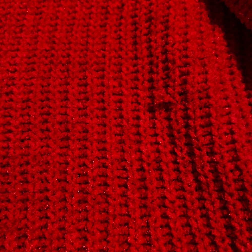 Express Red Sweater in Large - Picture 3 of 5